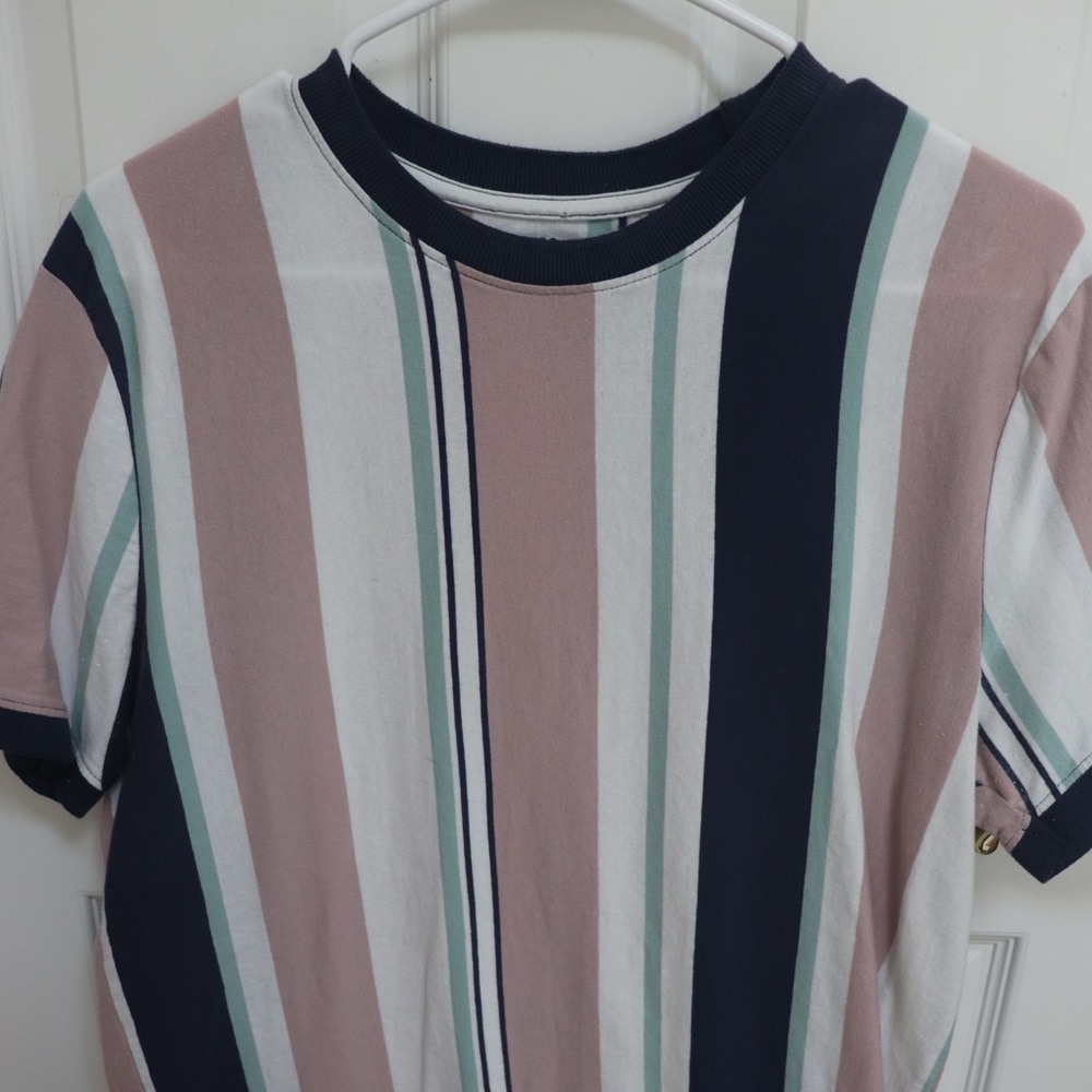 Striped Mens L Shirt